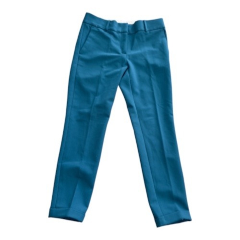 LOFT Slim Ankle Pants Teal Blue Stretch Dress Trousers Size 2 NWT 28968832